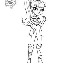 My little pony equestria girls coloring for kids mlp coloring. Twilight Sparkle My Little Pony Equestria Girls Rainbow Rocks Coloring Pages Novocom Top
