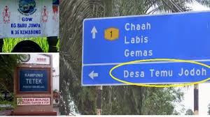 Sang pemilik nama juga terkenal cantik dan tampan serta. 10 Nama Tempat Di Malaysia Ini Bikin Ngakak Saking Anehnya Jangan Ngeres Lihat Nomor 6 Halaman All Tribun Travel
