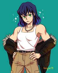 Everyone S Favourite Pig Boy Is Making His Way Downtown It Took Me A Stupidly Long Amount Of Time To Deci Girls Cartoon Art Anime Crossover Slayer Anime