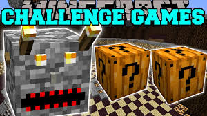 Lucky block mod 1.17.1/1.16.5 adds just one block, yet over one hundred possibilities to minecraft. Minecraft Evil Block Challenge Games Lucky Block Mod Modded Mini Game