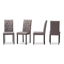 Check spelling or type a new query. Set Of 4 Gardner Finished Dining Chairs Gray Dark Brown Baxton Studio Target