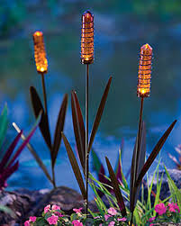 Unique Outdoor Solar Lights Solar Cattail Light Buy From Gardener S Supply Solar Lights Garden Solar Garden Solar Lights