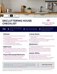Areas like your living room, family room, entryway, bonus room, media room, etc. Decluttering Tips Declutter House Checklist