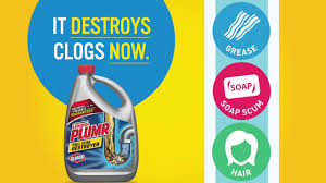 clear your drain with liquid plumr
