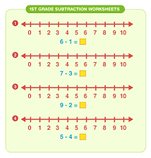 1st grade subtraction worksheets download free printables for kids