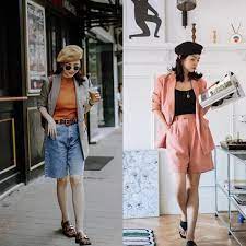 西装只能穿在职场那就out了学三木母女这样穿高级感秀一脸 fashion high waisted skirt style