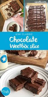 Chocolate Weetbix Slice Quick And Easy Recipe Chocolate Weetbix Slice Sweet Snacks Weetbix Slice