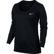 nike dri fit legend womens long sleeve training t shirt