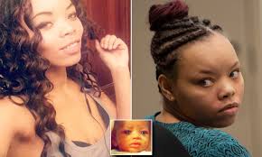 Judge calls mother-of-two, 23, 'extremely disturbing' as she's sentenced to  20 years in prison