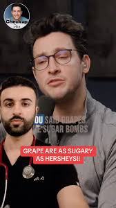 GRAPES ARE SUGAR BOMBS!! 😱❌🍇 #weightloss #fatloss #nutrition #fitness  #doctor #health