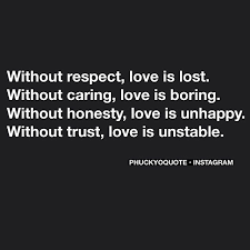 The 4 Cornerstones Of A Healthy Relationship Respect Caring Honesty Trust Zitate So Wahr Hochzeit