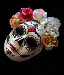 From wikimedia commons, the free media repository. Sugar Skull Mask With Flowers Used For Celebrating Day Of The Dead In Hispanic Culture Mexican Symbol Of The Traditional Dia De Los Muertos By Florin Ianas Photo Stock Snapwire