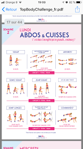 Epingle Par Alice Boucher Sur Sport Body Challenge Gratuit Programme Sportif Minceur Exercices De Fitness