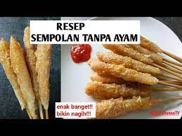 Cara membuat sempol mie, resep sempol tanpa ayam, cara membuat sempol ayam sederhana kocok lepas telur (untuk baluran)dalam gelas, celupkan sempolan,baluri rata, goreng hingga langkah membuat sempol ayam sederhana enak: Resep Sempolan Tanpa Ayam Youtube