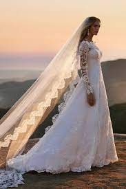 Off The Shoulder Lace A Line Wedding Dress David S Bridal Wedding Dresses Beaded Wedding Dress Long Sleeve Sheer Wedding Dress