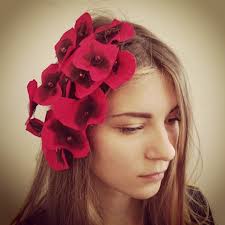 Embroidered Head Pieces