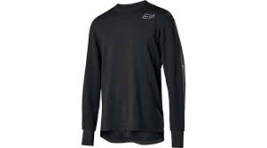 fox ranger thermo mtb jersey long sleeve men size l black