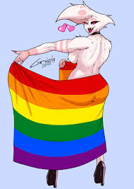 Rule34 - If it exists, there is porn of it  angel dust (hazbin hotel)   5531035