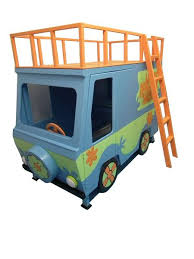 Here We Have Our Truly Funky And Unique Scooby Doo Mystery Machine Bunk Bed This Has To Be The Ultimate Scooby Doo Mystery Childrens Beds Kids Room