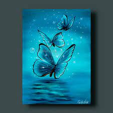 Chinese painting of flowers and butterfly. Butterfly Painting Canvas 9 12 Butterfly Art Painting Butterfly Painting Butterfly Art