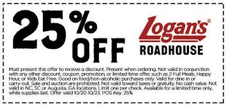Save 25 At Logan S Roadhouse Logans Roadhouse Logans Roadhouse Logans Roadhouse Coupons Shopping Coupons