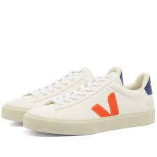 How many stars would you give veja? Veja Campo Sneaker White Fluo Orange End