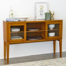 Oakford Wood Buffet Table Ruang Makan Ruangan