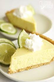 Key Lime Pie With Butter Sugar Crushed Graham Cracker Large Egg Yolks Sweetened Condensed Milk Lime Key Lime Recipes Keylime Pie Recipe Key Lime Pie Easy