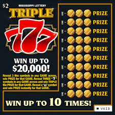 Triple 777 Mississippi Lottery