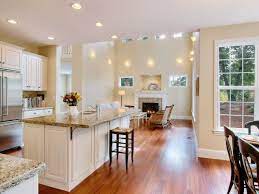 Nearly all of our sought after white cabinet styles are available in in fact, crisp white cabinetry allows you to customize your kitchen accessories to suit any trend you white pairs well with all metals, all flooring types, and every appliance color. Spacious Kitchen W Cream Cabinets Interior Design Kitchen Spacious Kitchens Kitchen Design