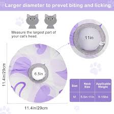 Cat Cone Soft Cat Cone Collar Cute Cat Recovery Collar Adjustable  Protective Cat Donut Waterproof Cat Cone Alternative with Drawstring  Design, Easy to Clean : Amazon.sg: Pet Supplies