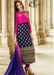 Black And Pink Combination Salwar Suit Pink And Blue Combination Salwar Kameez Avasarfashion Fashion Wedding Salwar Suits Dress Materials