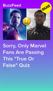 Now, let's start with these 39 trivia superhero quiz questions and answers. Sorry Only Marvel Fans Are Passing This True Or False Quiz Marvel Quiz Quizzes For Fun Fun Personality Quizzes