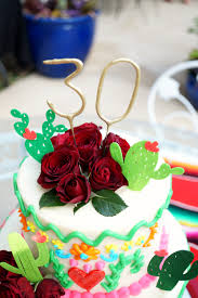 Coco theme party day of the dead fiesta mexicana glitter cake topper decoration guitar white coco theme party personalized cake topper. Mexican Embroidery Birthday Cake The Baking Fairy