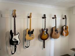 How to make and install a guitar hanger, holder. Guitar Rack Bunnings Workshop Community