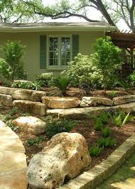 I Like The Large Flat Landscaping Rocks Xeriscape Front Yard Rock Garden Landscaping Xeriscape