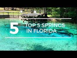 This opens in a new window. Top 5 Springs In Florida With A Campground Youtube