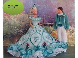 Image Detail For Vintage Barbie Dress Crochet Pattern Pdf By Gavrydollspattern Barbie Dress Pattern Vintage Barbie Dress Barbie Dress