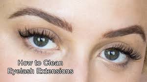 You should start cleaning your eyelash extension with warm water. Eyelash Extensions How To Clean Your Lash Extensions Youtube