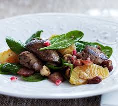 Larb is also eaten widely in thailand. Warm Chicken Liver Salad With Hazelnuts And Oranges Annabel Langbein Recipes