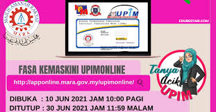 Permohonan upu 2021 telah dibuka bermula 04 januari 2021 secara atas talian. Szoyta8sxbjcum