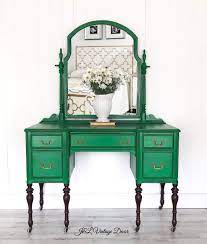 Green Vanity Green Painted Furniture Green Furniture Green Bedroom Furniture