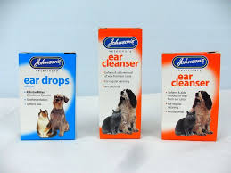 Johnson S Ear Drops Or Cleanser For Dogs Cats Kills Ear Mites Drops Wax Softner Johnsons Ear Drops Dog Cat Mites