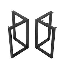 Shop this collection (140) round metal outdoor dining table. Buy Black Cast Iron Coffee Table Legs Metal Furniture Legs 2 Pcs H28 Xw24 Industrial Dining Table Legs Rustic Duty Square Tube Desk Legs Metal Legs For Diy Coffee Table Furniture Bench Online In Turkey B07xlcmk3d