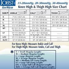 Compression stockings may be work on one or both legs. Student Jobs Jobst Size Chart