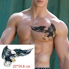 175 best face tattoo design & ideas for men and women 2020. Waterproof Temporary Tattoo Sticker Flying Eagle Wings Bird Tatoo Water Transfer Fake Tatoo Flash Tatto Woman Man Kid 14 8 21 Cm Temporary Tattoos Aliexpress