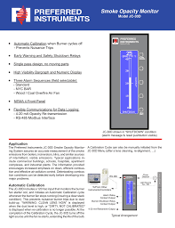 jc 30d smoke opacity monitor