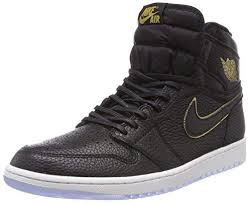 Air Jordan 1 Retro High Og Black And Gold Nike Air Jordan 1 Retro Hi Og Mens Style 555088 031 13 D M Us Black Metallic Gold Summit White Air Jordans Retro Men Shoes Size Sneakers Fashion