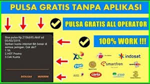 Untuk mendapatkan pulsa gratis melalui melalui aplikasi ini, kamu bisa mengumpulkan banyak gold yang nantinya dapat ditukar dengan berbagai hadiah, seperti pulsa telkomsel, indosat. Bukti Nyata Cara Mendapatkan Pulsa Gratis Tanpa Aplikasi Terbaru 2019 By Bos Tutorial