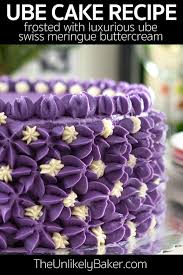Filipino Ube Cake Recipe Ube Cake Recipes Yam Cake Recipe